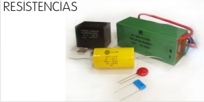 resistencias y condensadores especiales